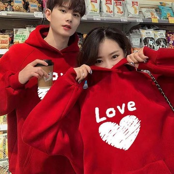 中長款帽T 上衣 帽T 衛衣  連帽衛衣 情侶裝春季情侶款新款潮流小衆本命冬季衛衣女外套裝 秋冬男裝 保暖男裝 韓版男裝