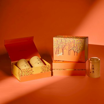 【2026新春馳心禮盒】阿里山高山烏龍120g+迎香安尚烏龍120g-王德傳