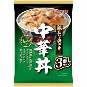 Ｓ＆Ｂ どんぶり党 中華丼３個パック  ×16