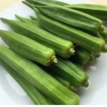 冷凍熟秋葵(1000g/包) 高溫煮熟後立即冷凍的新鮮秋葵 開胃菜 沙拉 水煮