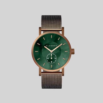 Volare Emerald MOP Vintage Mesh 39mm