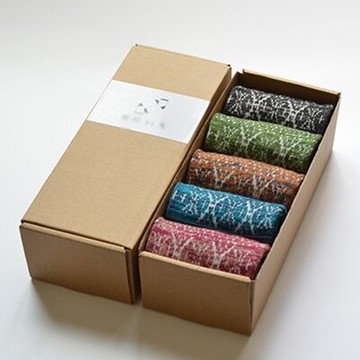 現貨+預購 襪子禮盒長襪(5雙裝)-純棉時尚民族風保暖舒適男士套組5色72s3【獨家進口】【米蘭精品】