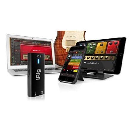 IK Multimedia IRIG HD iphone、iPadとMac用のデジタルギターインターフェース