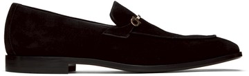 Ferragamo 黑色 Gancini Ornament 乐福鞋
