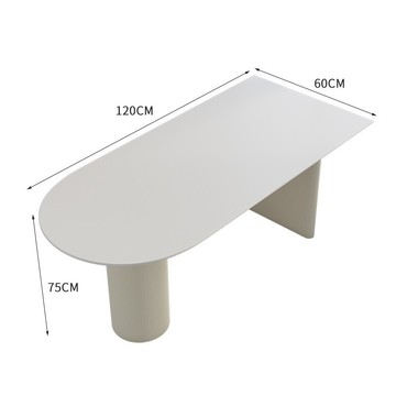 奶油風影樓選片區桌椅組合婚紗店洽談沙發休閑美甲美容院接待卡座【0113103DD】