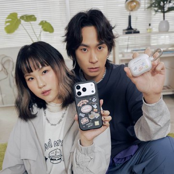 plain-me JNP早餐店強悍防摔AirPods保護套