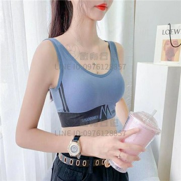 運動防震內衣女美背無鋼圈吊帶小背心抹胸小胸聚攏防下垂文胸女【倪醬小鋪】