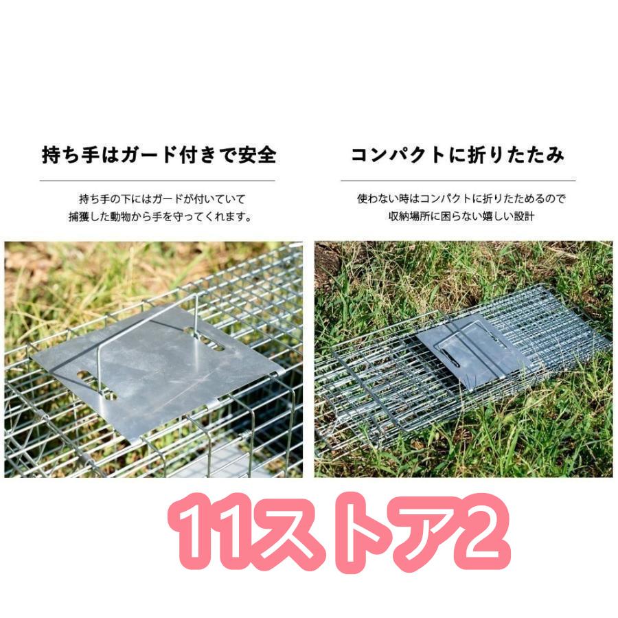 捕獲器 猫 アニマルトラップ トラップ Lサイズ 駆除 捕獲 踏板式 捕獲機 動物 罠 保護 庭 農業 アニマルキャッチャー LB-201