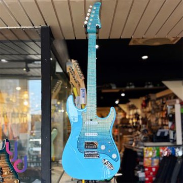 T s Guitars Sera Flame Ocean Denim PG 電吉他