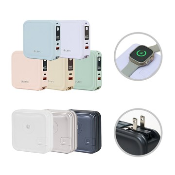 LAPO 超進化八合一 10000mAh(37Wh) 無線快充行動電源 WT-08