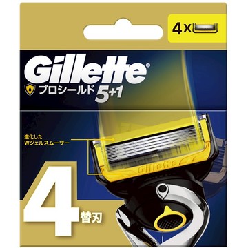 吉列鋒護系列刮鬍刀頭4刀頭