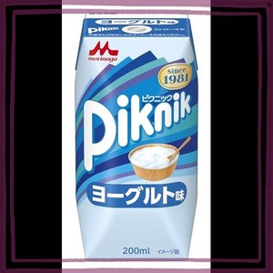 森永 ピクニック ヨーグルト味 200ML [紙パック 飲料 ドリンク 飲み物 常温保存]×24本