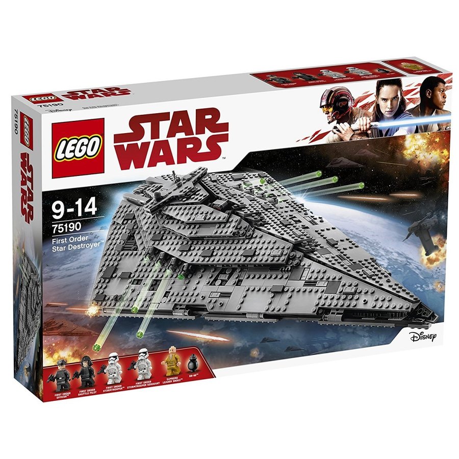 レゴ Lego スター ウォーズ ファースト オーダー スター デストロイヤー 通販 Lineポイント最大0 5 Get Lineショッピング