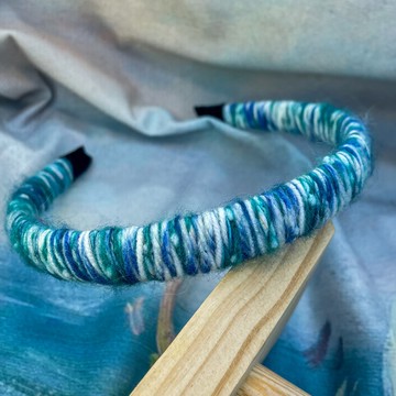 手工塑形減壓髮箍 -湖珀