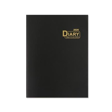 珠友Chuyu2026年16K日誌內頁1週2頁/黑/BC-60417-01