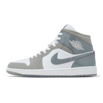 Nike 休閒鞋 Air Jordan 1 Mid SE 酷灰 男鞋 AJ1 一代 中筒 HF3216-100