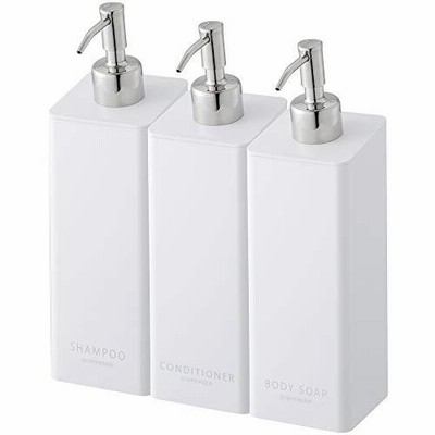(タワー) tower マグネットツーウェイディスペンサー 3本セット 詰め替え容器 Magnet 2way Dispenser 3set (ホ