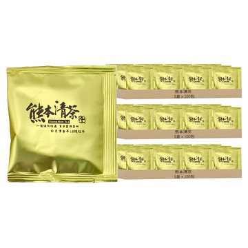 熊本清茶 日月潭紅茶台茶18號立體茶包 量販家庭包  3g  100包  3盒