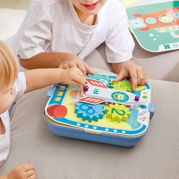 德國 Hape 齒輪玩具組