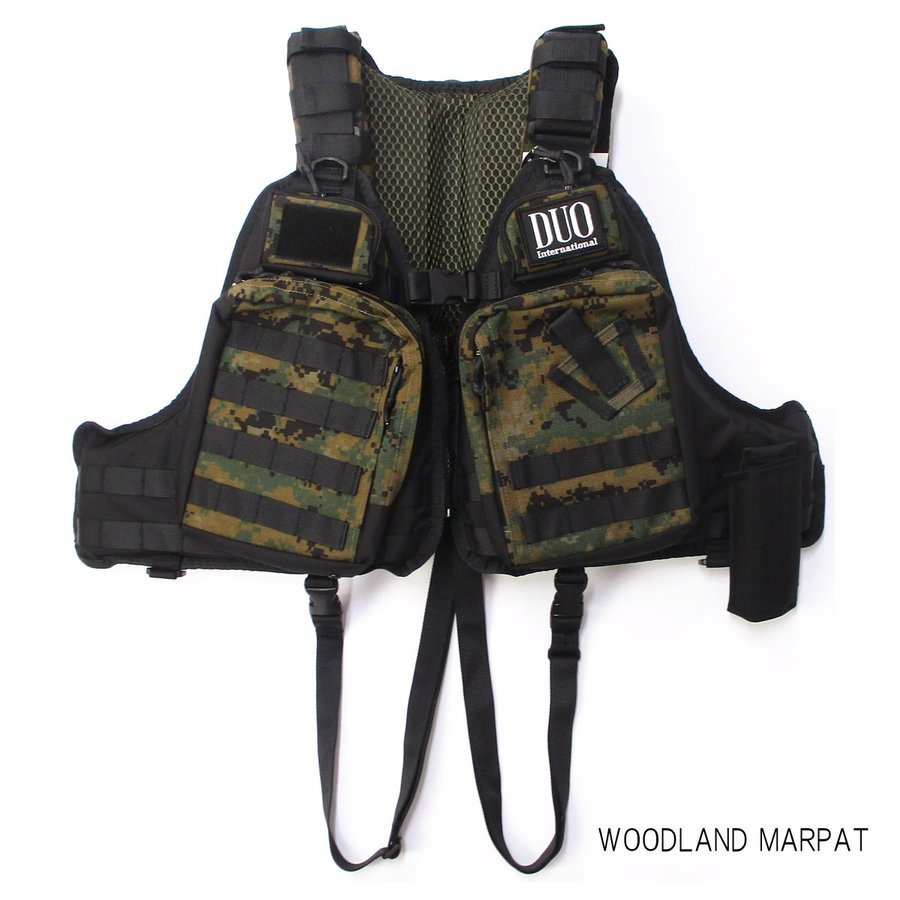 DUO×SUBROC V-one VEST WOODLAND MARPAT | LINE