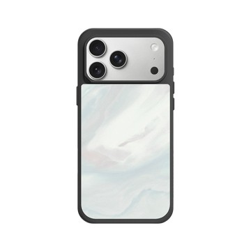 iPhone 17 Pro Max SolidX 黑 - 石紋與渲染 / Marble & Dreamy Gradient - 初戀