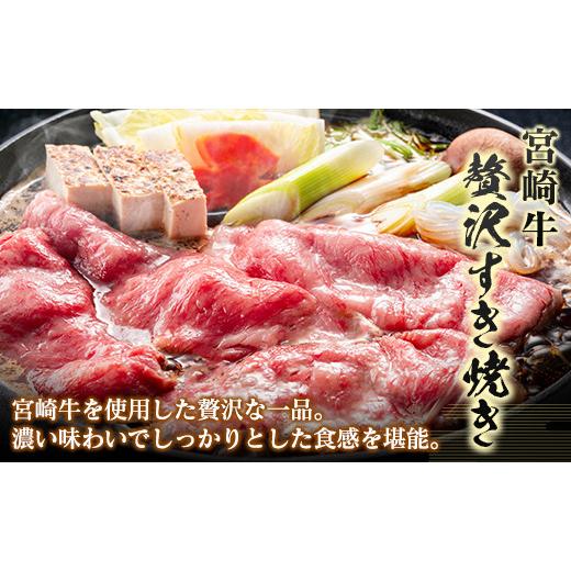 ふるさと納税 宮崎県 新富町 宮崎牛 バラ肉切落し すき焼き用 計1kg A4等級以上