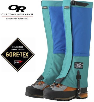 Outdoor Research 登山綁腿/OR鱷魚綁腿/Gore-tex綁腿 80年代復古配色款 Retro Crocodiles 264365 藍1265