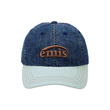 韓國 emis WASHED DENIM BALL CAP 水洗丹寧棒球帽 薄荷綠BLUEMINT