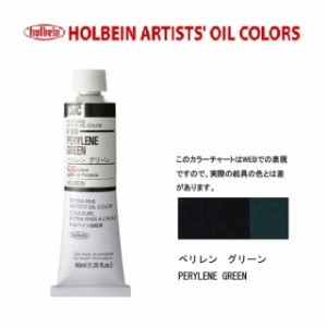 ホルベイン油絵具 9号(40ml) H300 ペリレングリーン