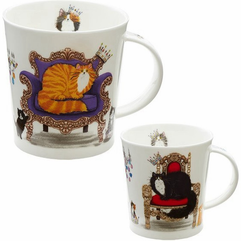 Dunoon ダヌーン マグカップ Regal Cats 3ml マグ カップ ティーカップ コップ ボーンチャイナ 食器 洋食器 イギリス食器 イギリス製 大きい 大容量 通販 Lineポイント最大0 5 Get Lineショッピング
