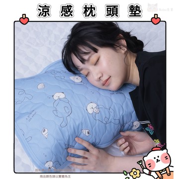 🐈現貨+發票🐈日本 涼感枕頭墊 海獺 涼感枕頭套 接觸涼感 涼感枕墊 夏季涼感枕套 枕頭套