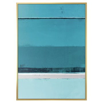 菠蘿選畫所 抽象畫 海底水影I APAD4621G 掛畫  59.4 x 42cm  金色