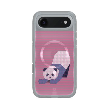 iPhone Air AirX 流變灰 - The Wildlife Collection 動物野境系列 - 大熊貓 - 線條版