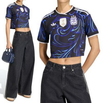 Adidas AFA A JSY Crowd 女款 藍色 世界盃 阿根廷 客場 球衣 吸濕 排汗 短袖 KE5984