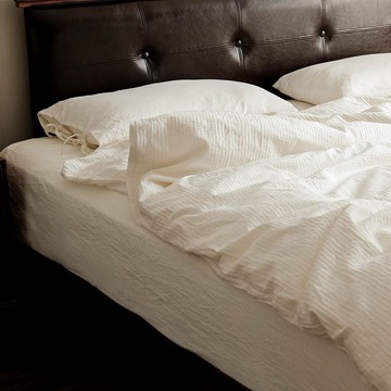 床包組 三件組 四件組  床單被套枕套床包 家用寢具出口日本！原棉不染色~天然白色 純棉A類四件套 日式全棉床上床單