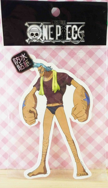 【震撼精品百貨】One Piece 海賊王 造型貼紙-佛朗基 震撼日式精品百貨