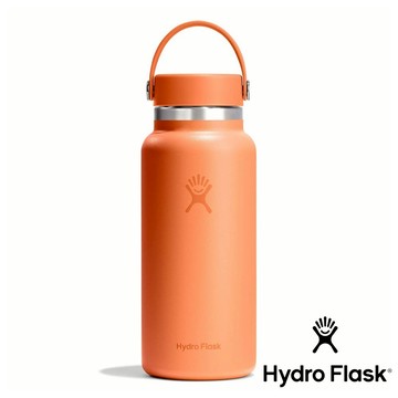 【Hydro Flask】寬口真空保溫鋼瓶32oz『蜜桃橘』HW32CTS