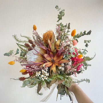 唯美帝王乾燥花束