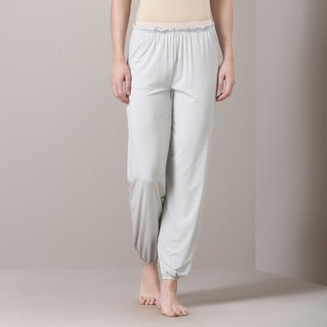 STW莫代爾女士居家睡褲長褲運動休閑褲寬松中腰瑜伽褲大碼家居褲