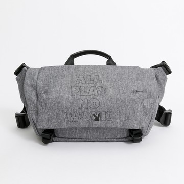 PLAYBOY - 單肩背包  Play系列 - 灰色/141-1601-05-7