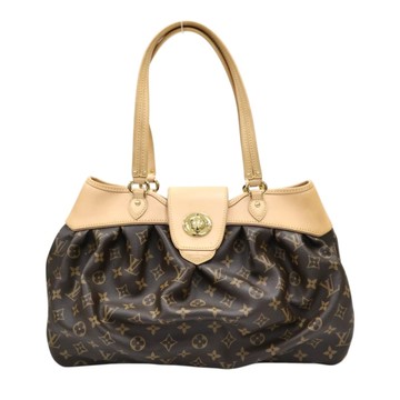 LOUIS VUITTON LV 路易威登 棕色 原花帆布 Boesi MM 肩背包 M45714 【二手名牌BRAND OFF】