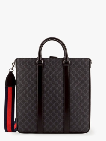 Gg supreme fabric shopping bag with shoulder strap - GUCCI - gender_Man