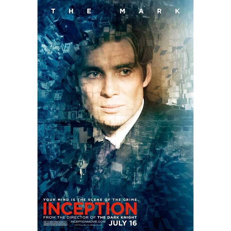 大判】映画ポスター 海外版 インセプション (68.5 cm x 101.5 cm