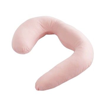 Fuddo 福朵 孕婦側睡舒眠枕 - 孕前孕後可用 布套可拆洗  氣質粉