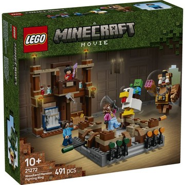 1380【台中翔智積木】LEGO 樂高 Minecraft 麥塊 21272 林地府邸格鬥擂台
