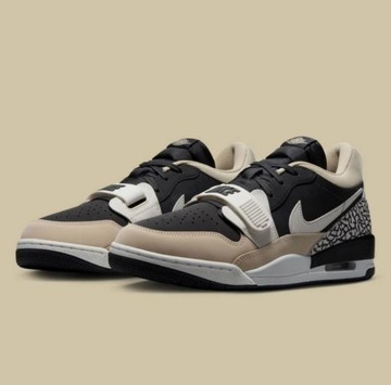 NIKE 籃球鞋 AIR JORDAN LEGACY 312 LOW 黑卡其 爆裂紋 男 CD7069-020