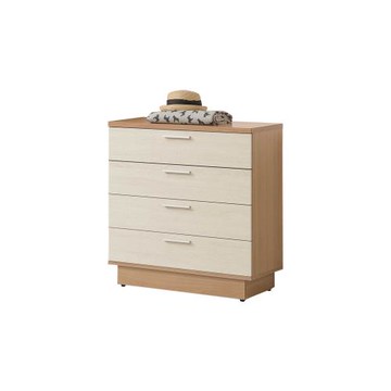 Boden-亞莫2.7尺四斗櫃/四抽收納櫃/置物櫃