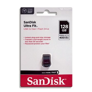 SANDISK Ultra Fit 128G 256G 512G USB 3.2 CZ430 隨身碟 400MB