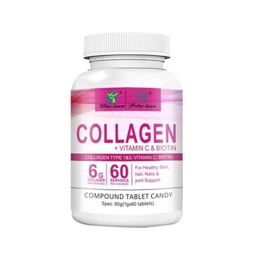 ⚡️熱銷 代GO 膠原蛋白片collagen Vitamin C Biotin Tablet 臺灣直髮