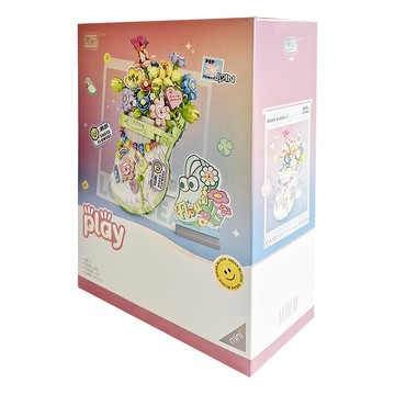 LoZ 積木玩具  繁花洞洞鞋 多色  1盒